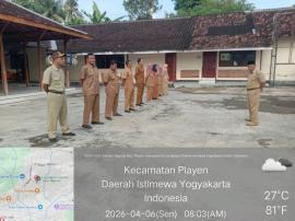 Apel Rutin Senin Pamong Kalurahan Ngunut